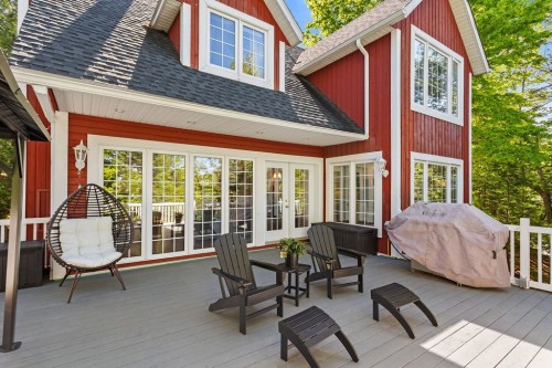 Balcon - 302 Mtée Victor-Nymark, Saint-Sauveur, QC - Outdoor With Deck Patio Veranda With Exterior