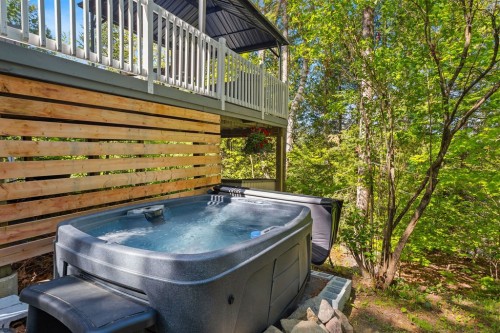 Cour - 302 Mtée Victor-Nymark, Saint-Sauveur, QC - Outdoor With Exterior