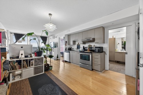 Overall view - 1002-10150 Place De L'Acadie, Montréal (Ahuntsic-Cartierville), QC - Indoor Photo Showing Kitchen