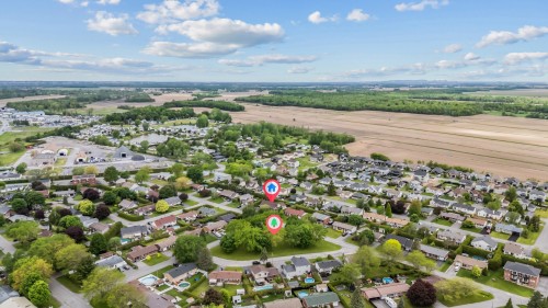 Aerial View - 496 Rue Fortin, Napierville, QC - Outdoor With View