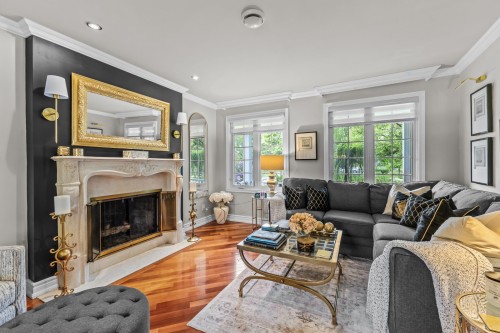 Living Room - 496 Rue Fortin, Napierville, QC - Indoor Photo Showing Living Room With Fireplace