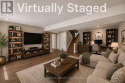 Family Room Virtually Staged - 