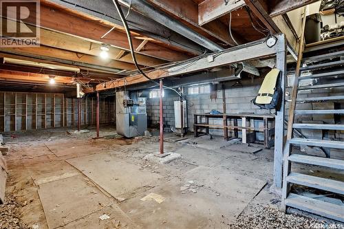 780 Railway Avenue, Elbow, SK - Indoor Photo Showing Basement