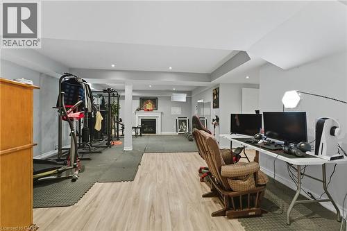 23 Kellogg Avenue, Hamilton, ON - Indoor Photo Showing Gym Room