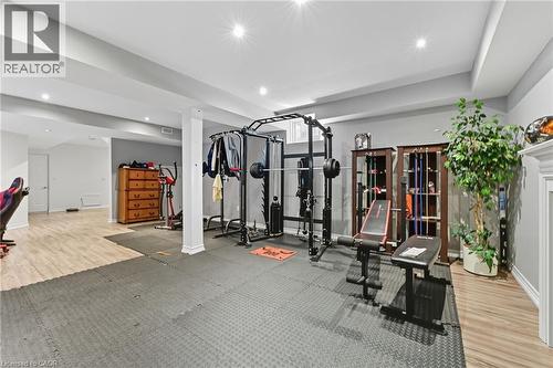 23 Kellogg Avenue, Hamilton, ON - Indoor Photo Showing Gym Room