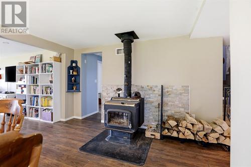 540 Smith Rd, Desbarats, ON - Indoor Photo Showing Living Room With Fireplace