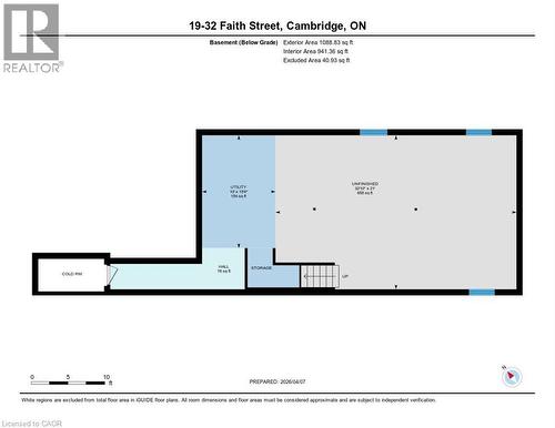 Floor plan - 32 Faith Street Unit# 19, Cambridge, ON - Other