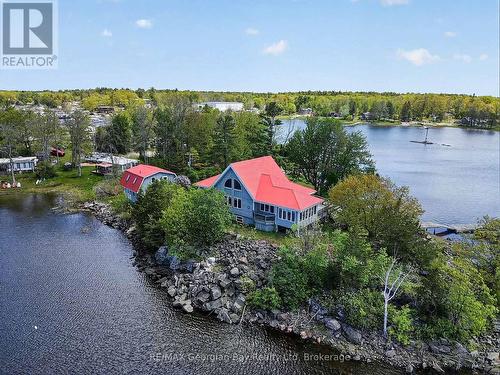185 Picnic Island Road, Georgian Bay (Baxter), ON - Outdoor With Body Of Water With View