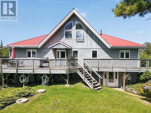 185 Picnic Island Road, Georgian Bay (Baxter), ON - Outdoor With Deck Patio Veranda