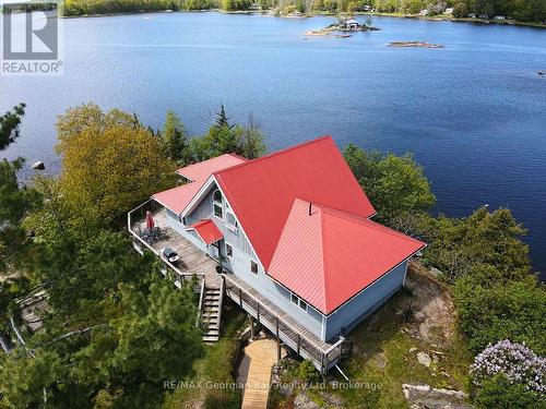 185 Picnic Island Road, Georgian Bay (Baxter), ON - Outdoor With Body Of Water With View