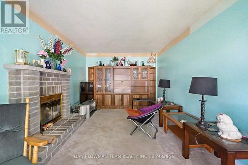 84 Long Drive, Whitby, ON - Indoor With Fireplace