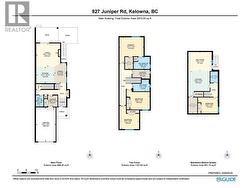 Floor Plans - 827 Juniper Rd - 