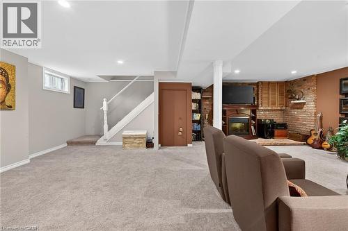 7 Coral Drive, St. Catharines, ON - Indoor With Fireplace