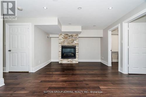 24 Ranee Avenue, Toronto, ON - Indoor With Fireplace