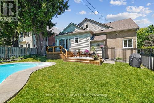 42 Roseview Avenue, Richmond Hill, ON - Outdoor With In Ground Pool With Deck Patio Veranda