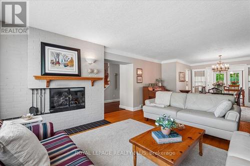 42 Roseview Avenue, Richmond Hill, ON - Indoor Photo Showing Living Room With Fireplace