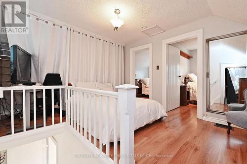 top of the stairs loft with plenty of closet space - 20805 Brock Road, Brock, ON - Indoor Photo Showing Bedroom
