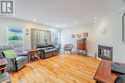 47 Empire Avenue, St. John'S, NL - Indoor Photo Showing Living Room With Fireplace