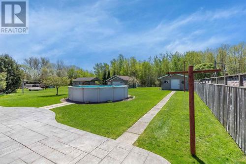 53 Laura St, Sault Ste. Marie, ON - Outdoor With Above Ground Pool With Backyard