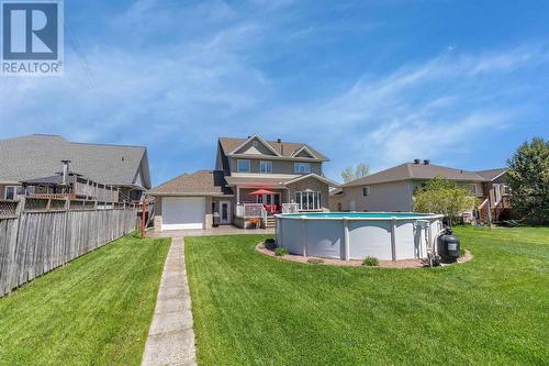 53 Laura St, Sault Ste. Marie, ON - Outdoor With Above Ground Pool With Backyard