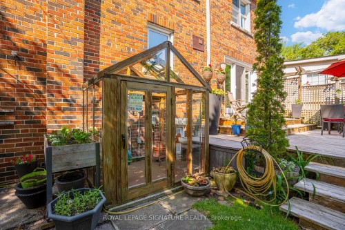 123 South Kingsway N/A, Toronto, ON - Outdoor With Deck Patio Veranda With Exterior