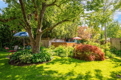 123 South Kingsway N/A, Toronto, ON - Outdoor With Backyard