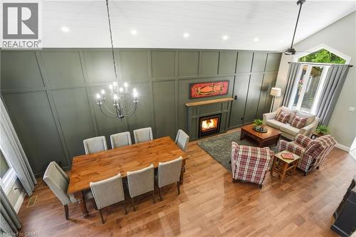 1300 Silvan Forest Drive, Burlington, ON - Indoor With Fireplace
