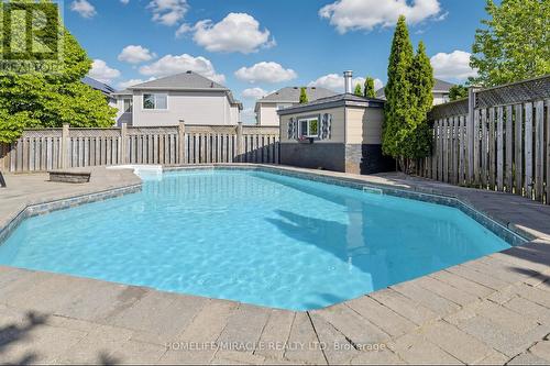 1026 Holdsworth Crescent, Milton, ON - Outdoor With In Ground Pool