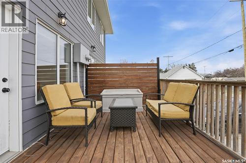 A-B 141 Queen Street, Elbow, SK - Outdoor With Deck Patio Veranda With Exterior