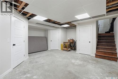 A-B 141 Queen Street, Elbow, SK - Indoor Photo Showing Basement