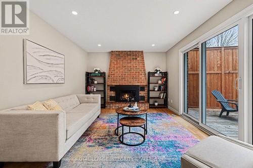 4 Pinecone Trail, Ottawa, ON - Indoor Photo Showing Living Room With Fireplace