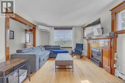360 Riverview Drive, Saint John, NB - Indoor Photo Showing Living Room With Fireplace