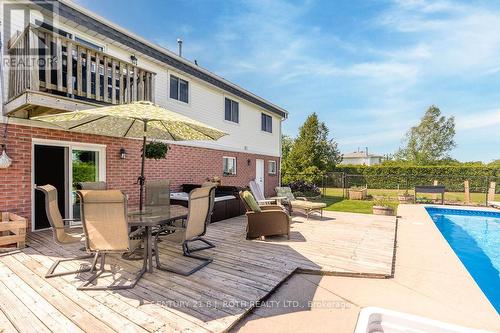 2823 Small Street, Innisfil, ON - Outdoor With Deck Patio Veranda With Exterior