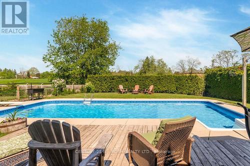 2823 Small Street, Innisfil, ON - Outdoor With In Ground Pool With Backyard