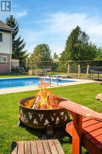 2823 Small Street, Innisfil, ON - Outdoor With In Ground Pool With Backyard