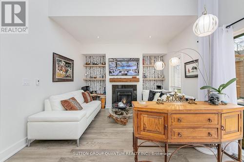 35 Ruby Crescent, Orillia, ON - Indoor Photo Showing Other Room With Fireplace