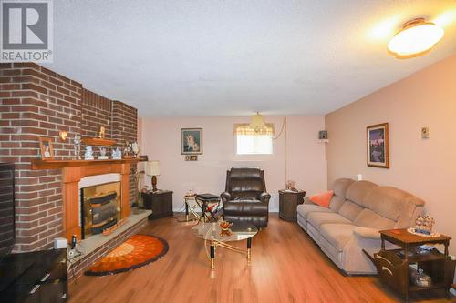 34 Taskar Dr, Sault Ste. Marie, ON - Indoor Photo Showing Living Room With Fireplace