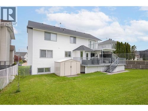 6879 Westmount Drive, Prince George, BC - Outdoor With Deck Patio Veranda With Backyard