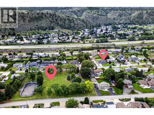 Showing the Thompson Park location from subject property. - 6451 Beaver Crescent, Kamloops, BC 