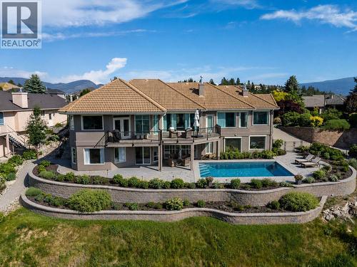 *Pool is for visual purposes only and is not currently constructed. Pool quote on file. - 2150 Breckenridge Court, Kelowna, BC - Outdoor With In Ground Pool With Deck Patio Veranda