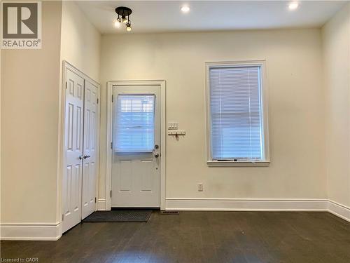 Unit 2 Living Room - 405 Macnab Street N, Hamilton, ON 