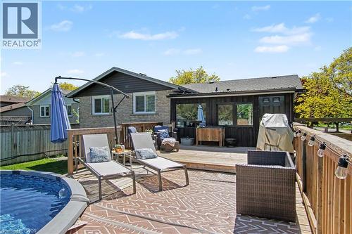 44 Oakhurst Crescent, Kitchener, ON - Outdoor With Deck Patio Veranda