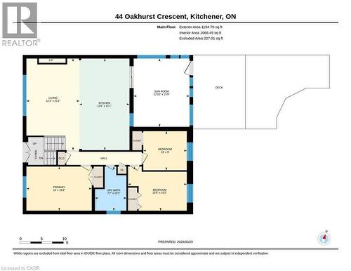 Floor plan - 44 Oakhurst Crescent, Kitchener, ON - Other