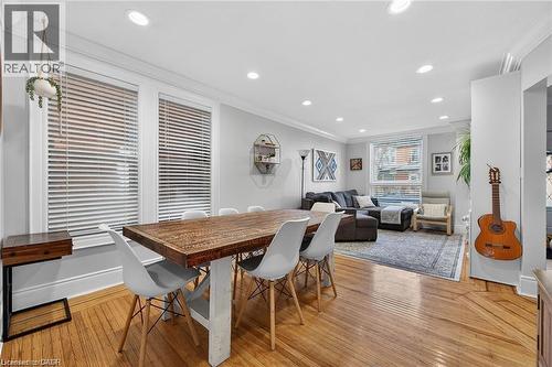 179 Burris Street, Hamilton, ON - Indoor Photo Showing Dining Room
