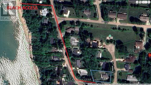 Beach access lane - 72599 Stanley Street, Bluewater (Hay), ON - Outdoor With Body Of Water With View