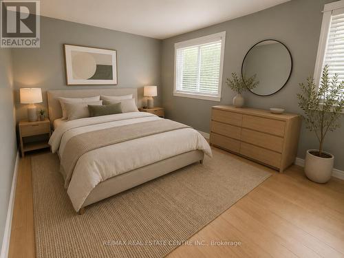 Virtually Staged Bedroom - 43 Forest Glen Crescent, Kitchener, ON 