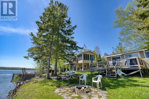 156 Miller Lake Shore Road, Northern Bruce Peninsula, ON - Outdoor With Body Of Water With Deck Patio Veranda