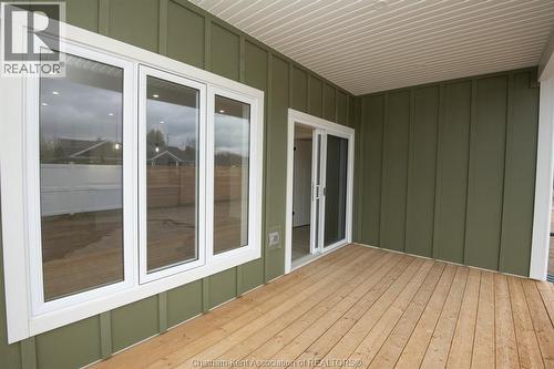 39 Demall Drive, Dresden, ON - Outdoor With Deck Patio Veranda With Exterior
