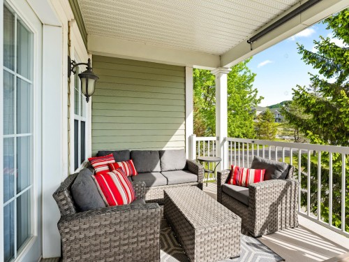 Balcon - 202-126 Boul. De Bromont, Bromont, QC - Outdoor With Deck Patio Veranda With Exterior