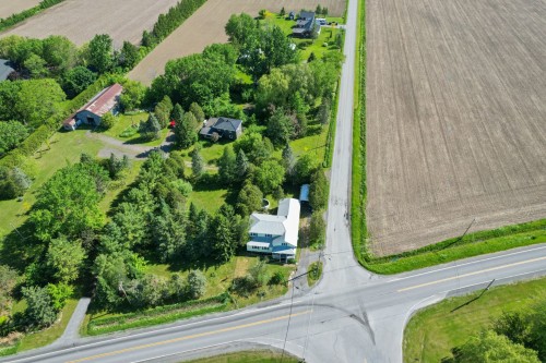 Photo aérienne - 2085 Route 203, Très-Saint-Sacrement, QC - Outdoor With View